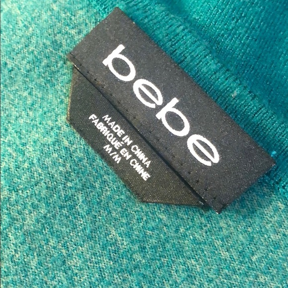 Medium size green Bebe dress. - Picture 3 of 4